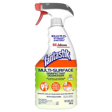 Fantastik® Multi-surface Disinfectant Degreaser, Herbal, 32 Oz Spray Bottle, 8-carton freeshipping - TVN Wholesale
